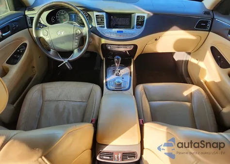 2010 Hyundai Genesis 4.6L from USA, damaged, VIN KMHGC4DF6AU072158